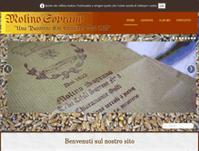 Tablet Screenshot of molinosoprano.com